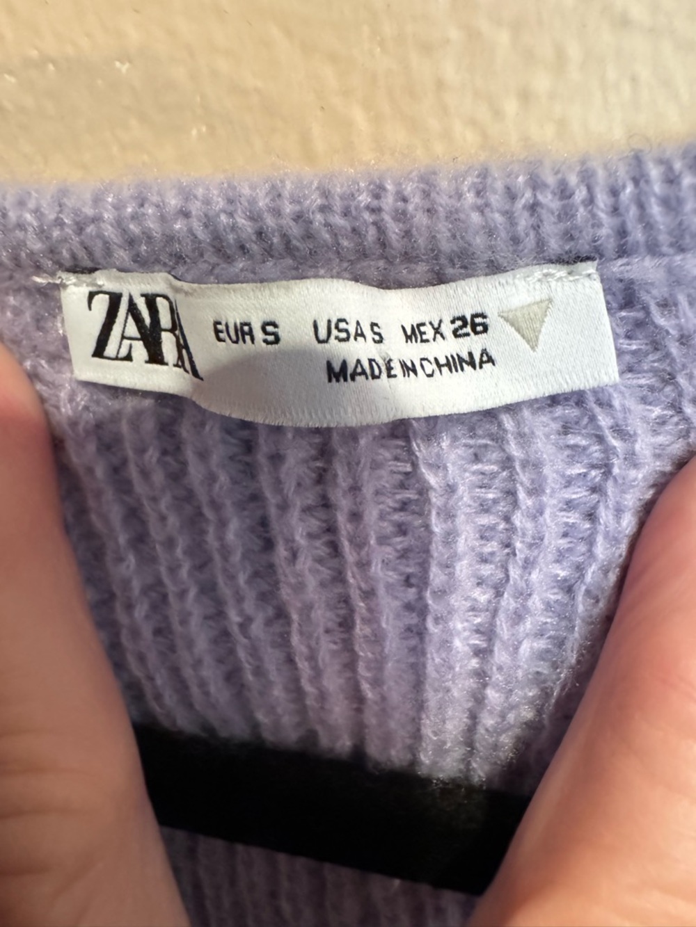 Zara Lavender Sequin Embellished Knit Vest Coachella Vibes, Festival Vibes - Picture 4 of 6
